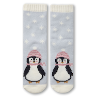 Denver Hayes Women's Double Knit Crew Critter Socks Front_Flat