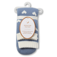 Denver Hayes Women's Double Knit Crew Critter Socks