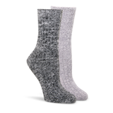 Chaussettes en chenille pour femmes, Denver Hayes, paquet de 2&nbsp;paires Front_Angled_Right