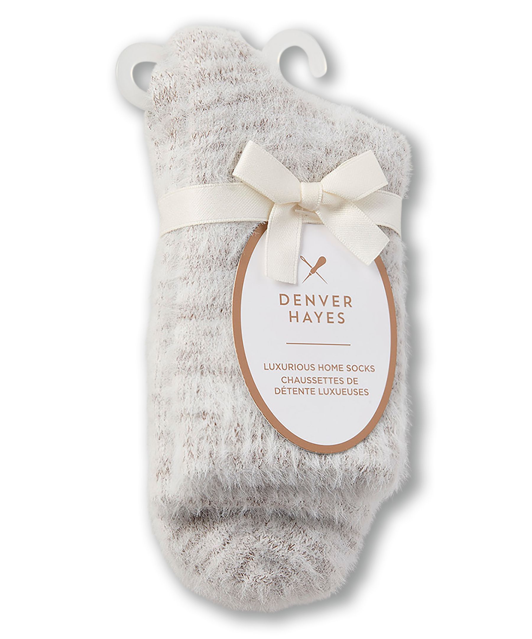 Chaussettes à tricot double pour femmes, Denver Hayes