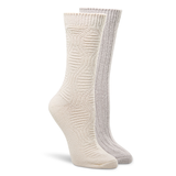 Chaussettes ultradouces pour femmes, Denver Hayes, paquet de 2 paires Front_Angled_Right