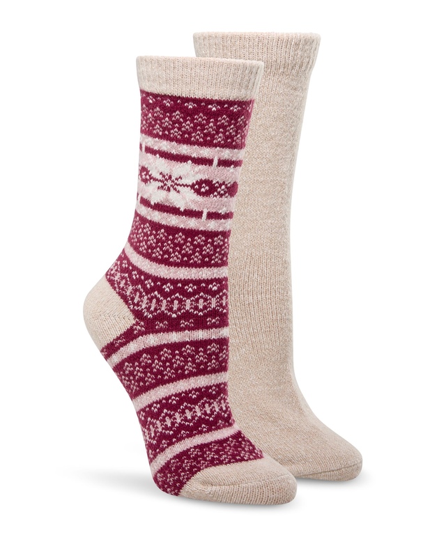 Chaussettes ultradouces pour femmes, Denver Hayes, paquet de 2&nbsp;paires
