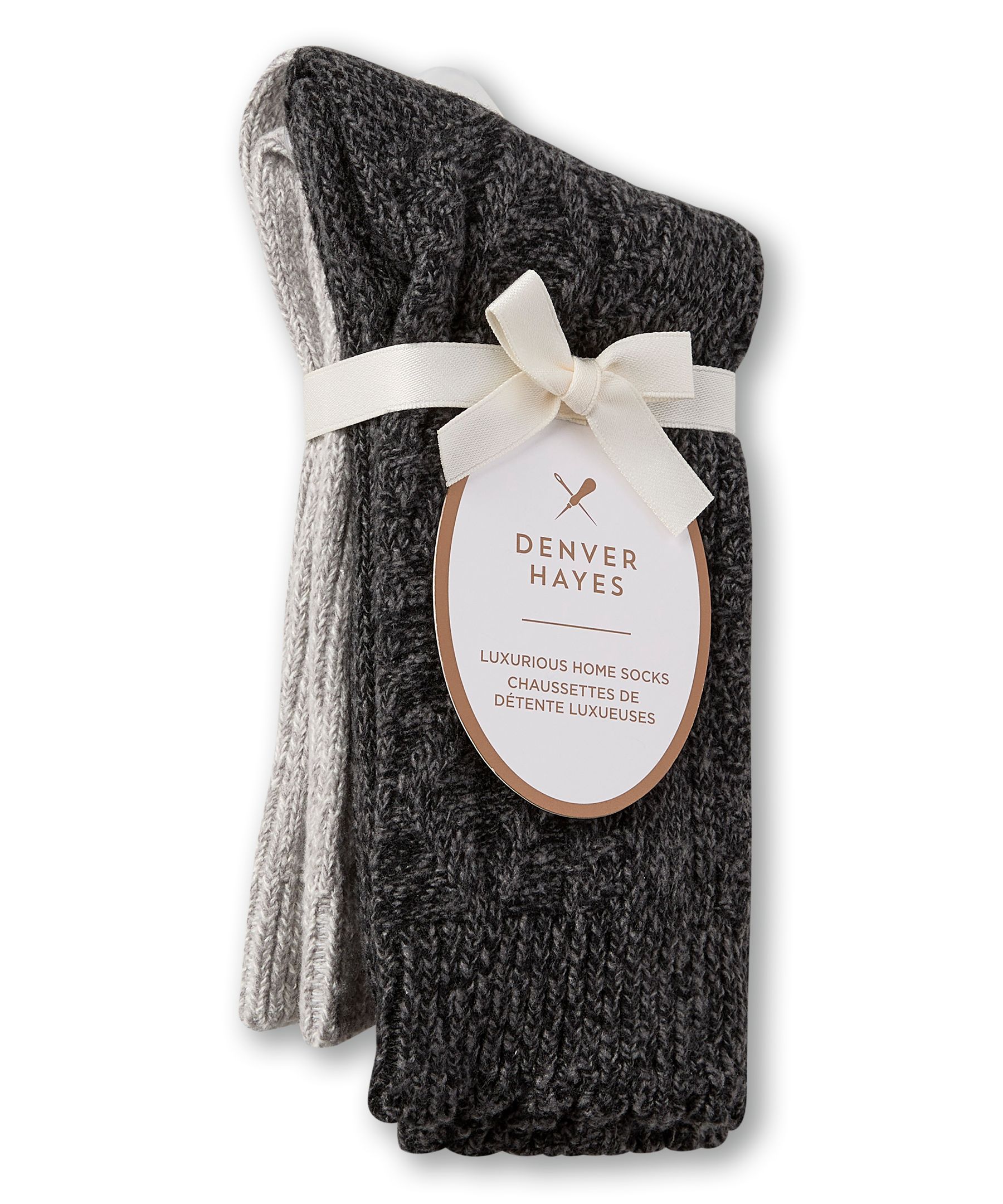 Denver Hayes Women's 2 pk Supersoft Socks