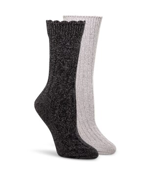 Chaussettes ultradouces pour femmes, Denver Hayes, paquet de 2 paires