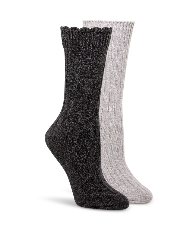 Chaussettes ultradouces pour femmes, Denver Hayes, paquet de 2 paires