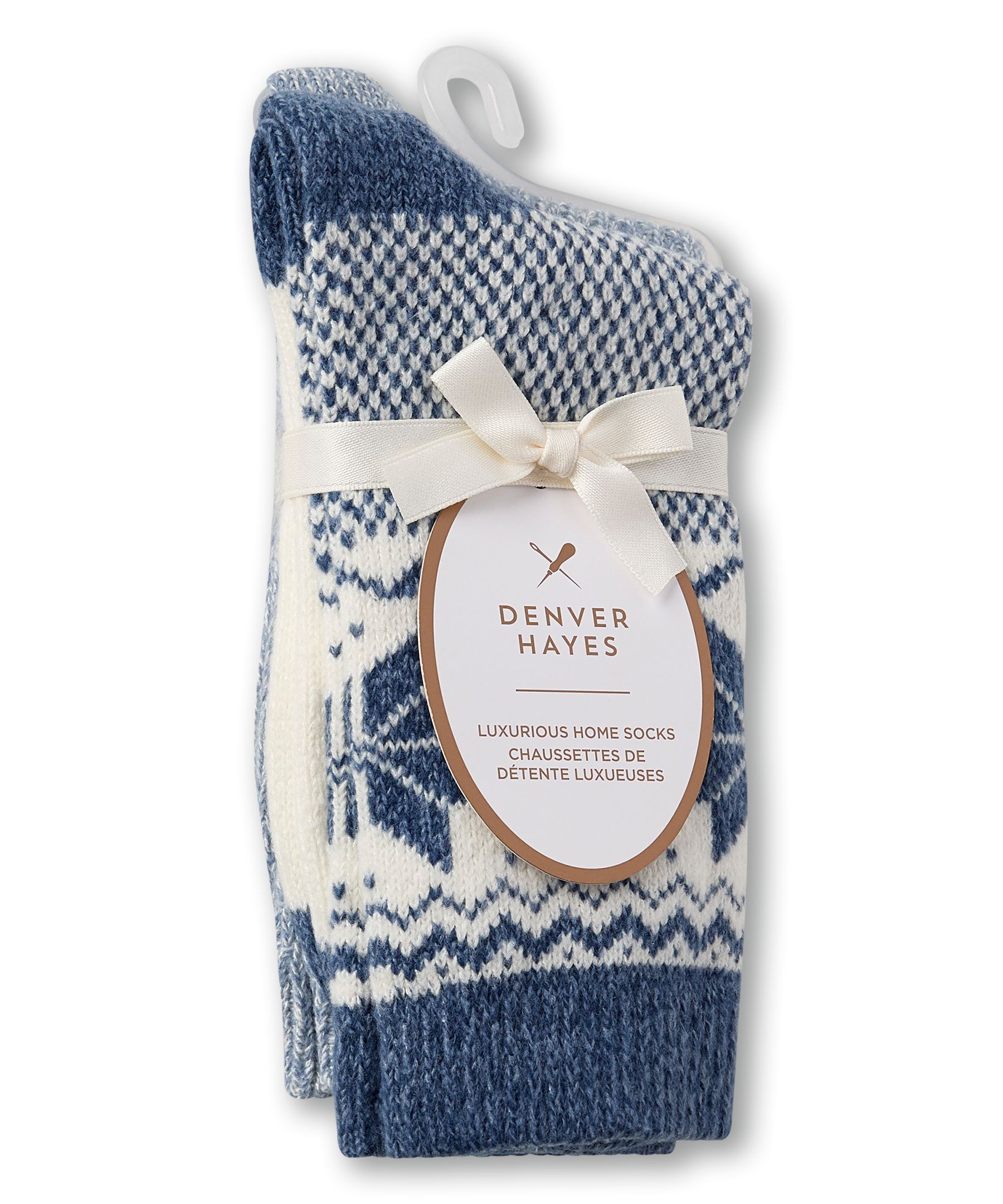 Chaussettes ultradouces pour femmes, Denver Hayes, paquet de 2&nbsp;paires