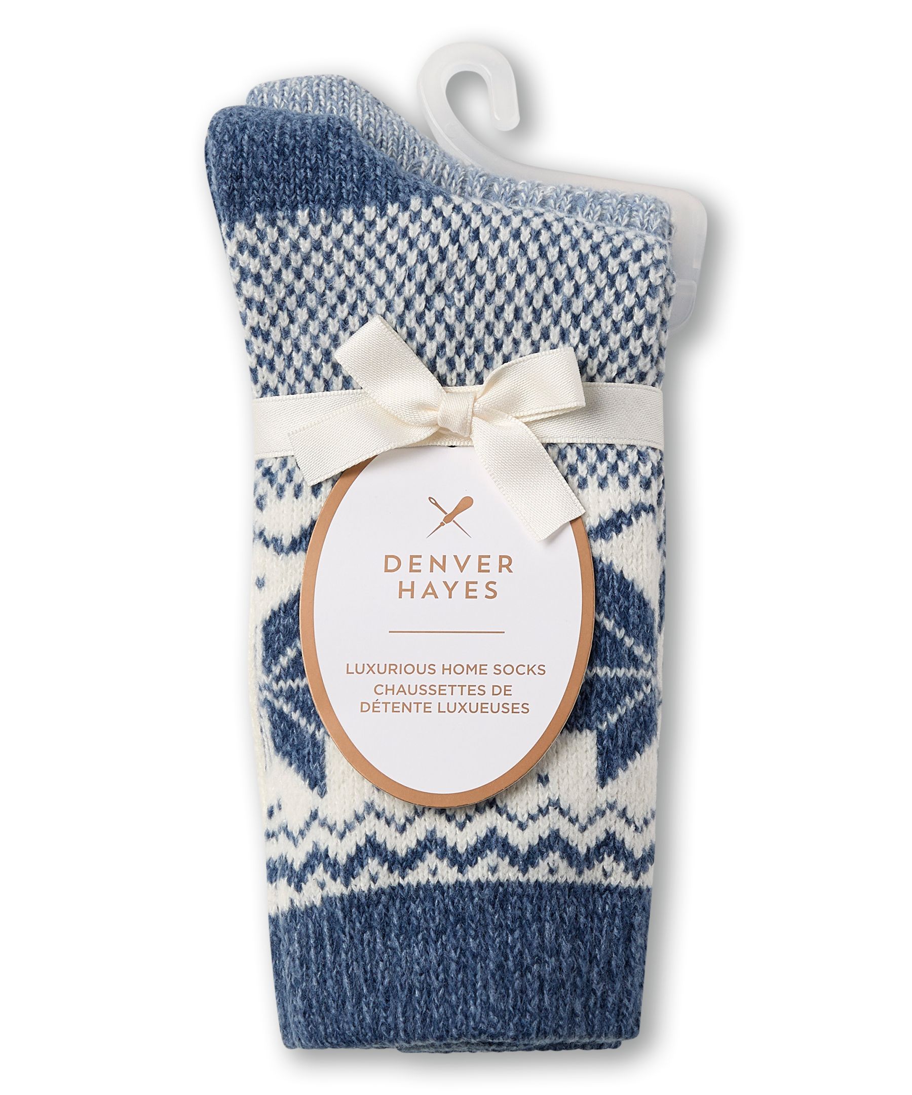 Chaussettes ultradouces pour femmes, Denver Hayes, paquet de 2&nbsp;paires