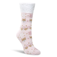 Chaussettes en tricot double ultradouces pour femmes, Denver Hayes Front_Angled_Right