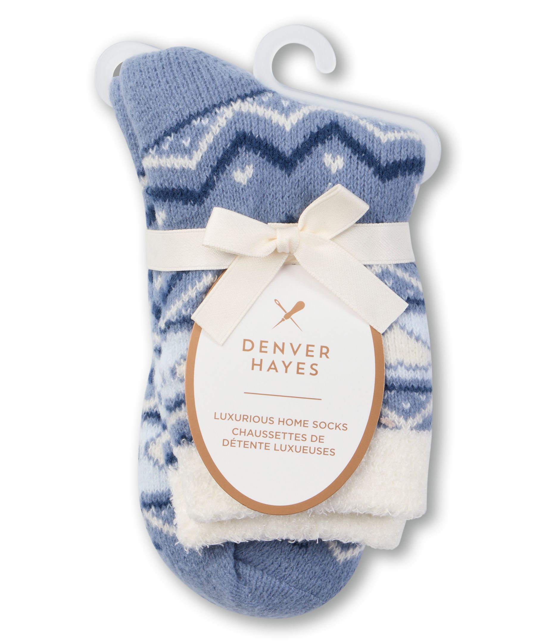 Chaussettes en tricot ultradouces pour femmes, Denver Hayes