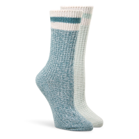 Denver Hayes Women's 2 pk Supersoft Waffle Socks