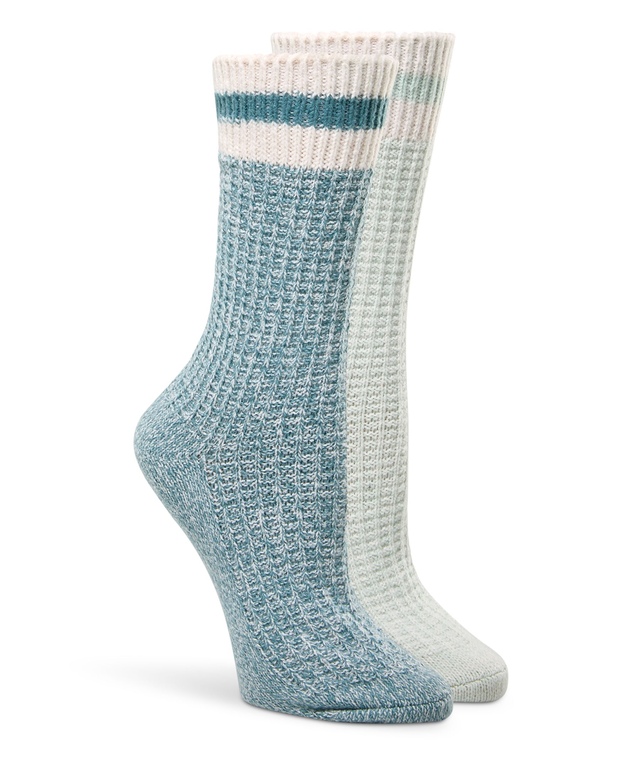 Chaussettes à point de brioche ultradouces pour femmes, Denver Hayes, paquet de 2&nbsp;paires