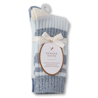 Denver Hayes Women's 2 pk Supersoft Socks Front_Angled_Right