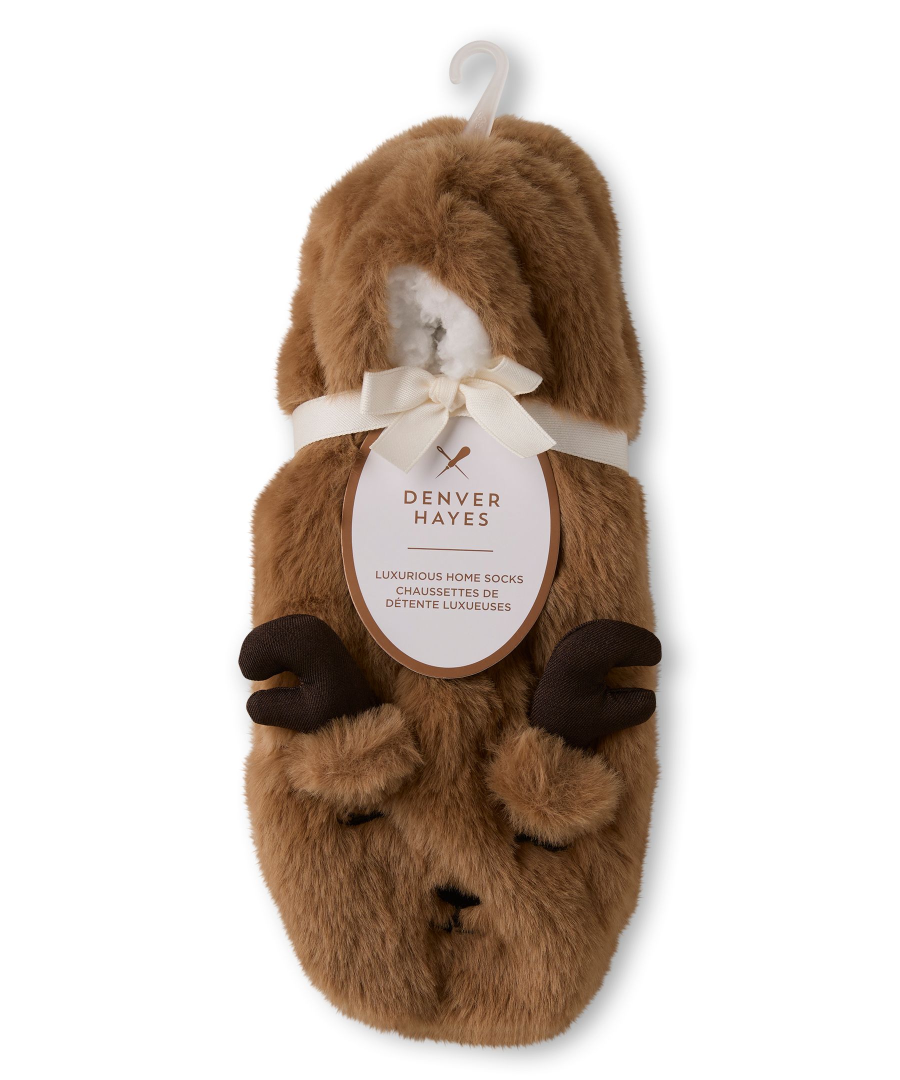 Denver Hayes Women's Faux Fur Home Socks