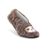Denver Hayes Women's Faux Fur Home Socks Front_Angled_Right