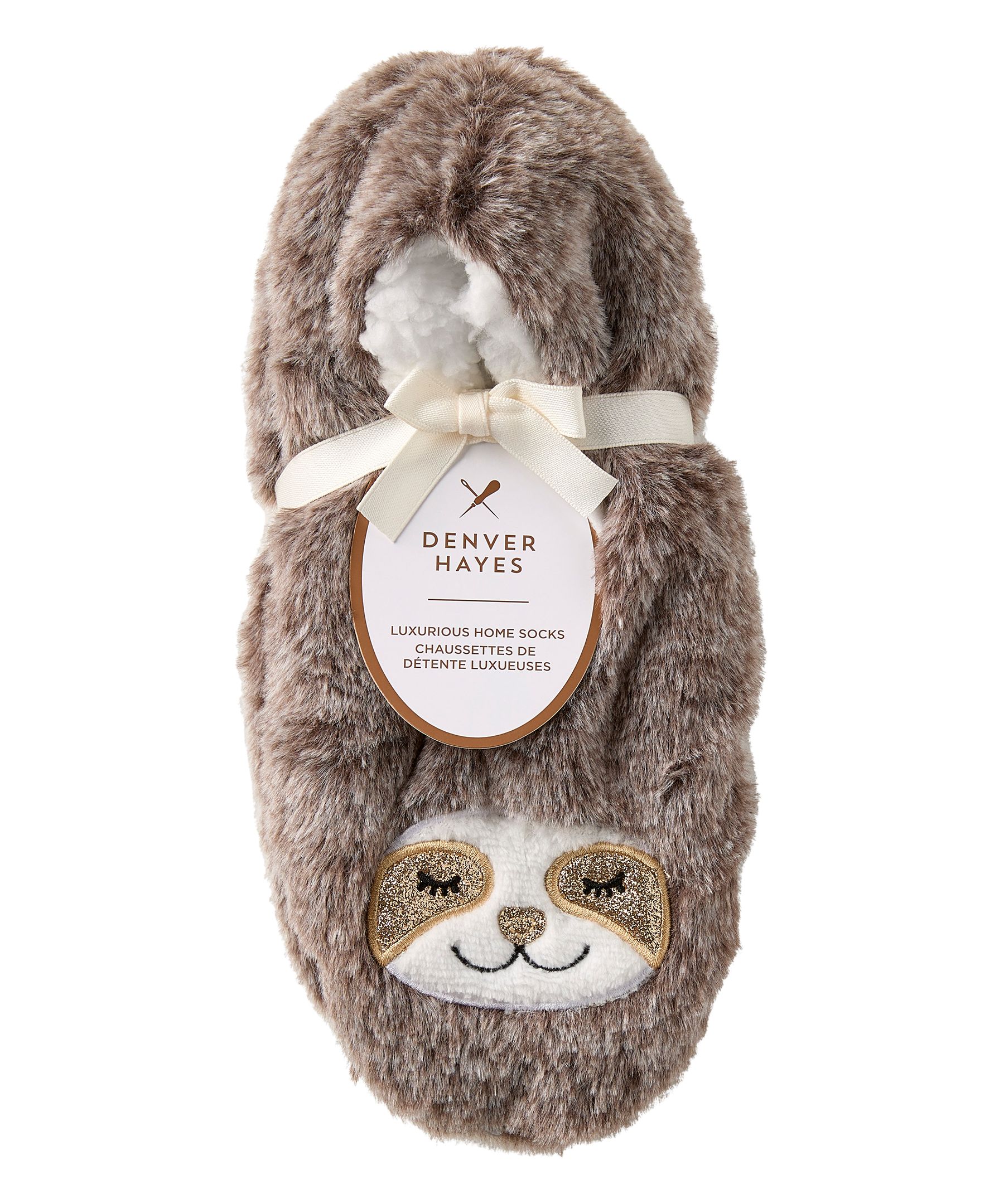 Denver Hayes Women's Faux Fur Home Socks
