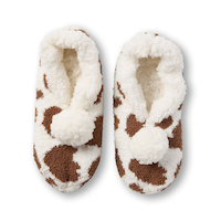 Denver Hayes Women's Chenille Socks Overhead_Flat