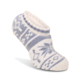 Denver Hayes Women's Snowflake Knit Socks Front_Angled_Right