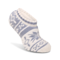 Denver Hayes Women's Snowflake Knit Socks Front_Angled_Right