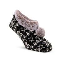 Denver Hayes Women's Chenille Home Socks Front_Angled_Right