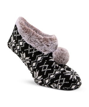 Chaussettes de maison en chenille pour femmes, Denver Hayes