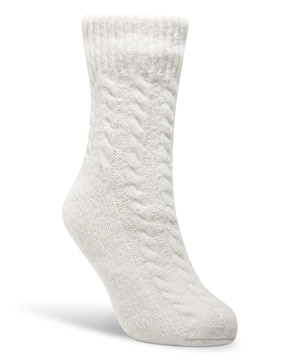 Chaussettes de détente en tricot à point de torsade pour femmes, Denver Hayes