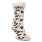 Denver Hayes Women's Chenille Socks Front_Angled_Right