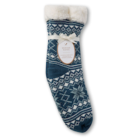Chaussettes en tricot à motif Jacquard pour femmes, Denver Hayes Front_Flat