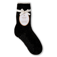 Chaussettes en tricot de chenille ultradouce pour femmes, Denver Hayes Front_Flat