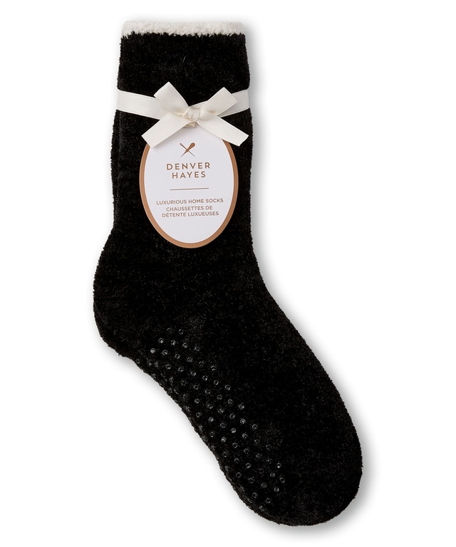Denver Hayes Women's Chenille Super Soft Knit Socks