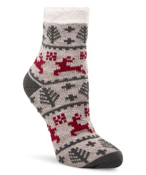 Chaussettes à imprimé de renne pour femmes, Heritage, WindRiver
