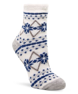 WindRiver Women''s Heritage Snowflake Print Socks