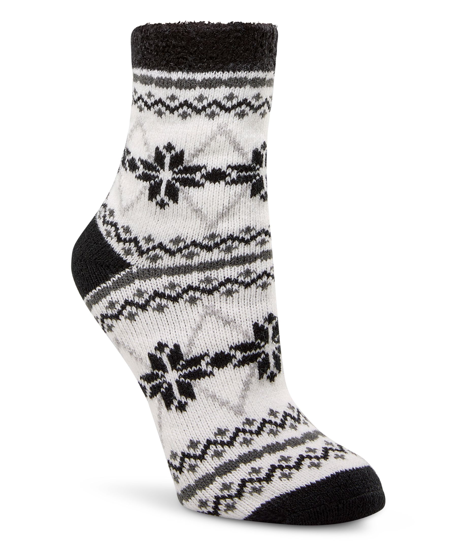 Chaussettes avec imprimé de flocon de neige pour femmes, Heritage, WindRiver