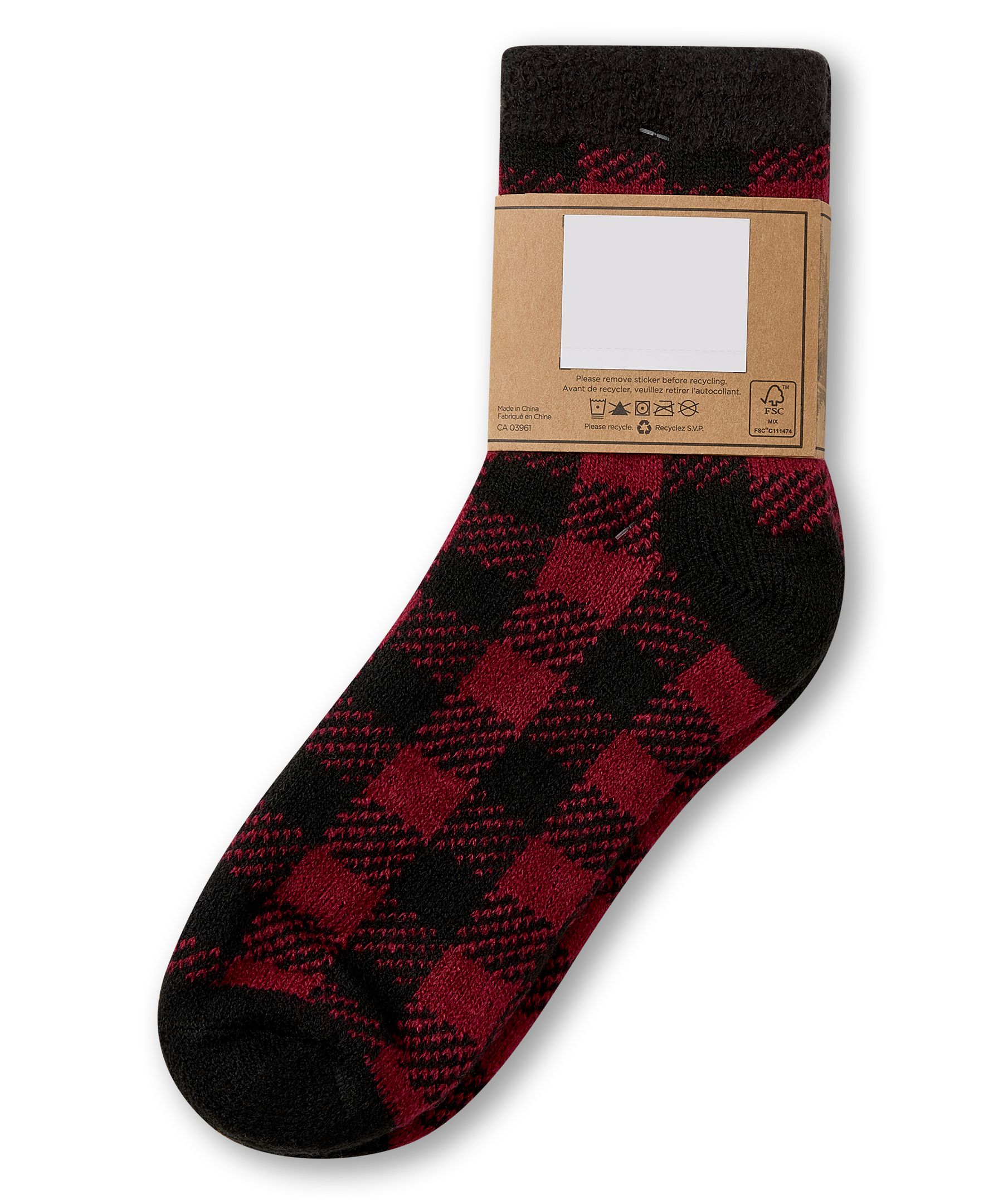 Chaussettes à imprimé de bison pour femmes, Heritage, WindRiver