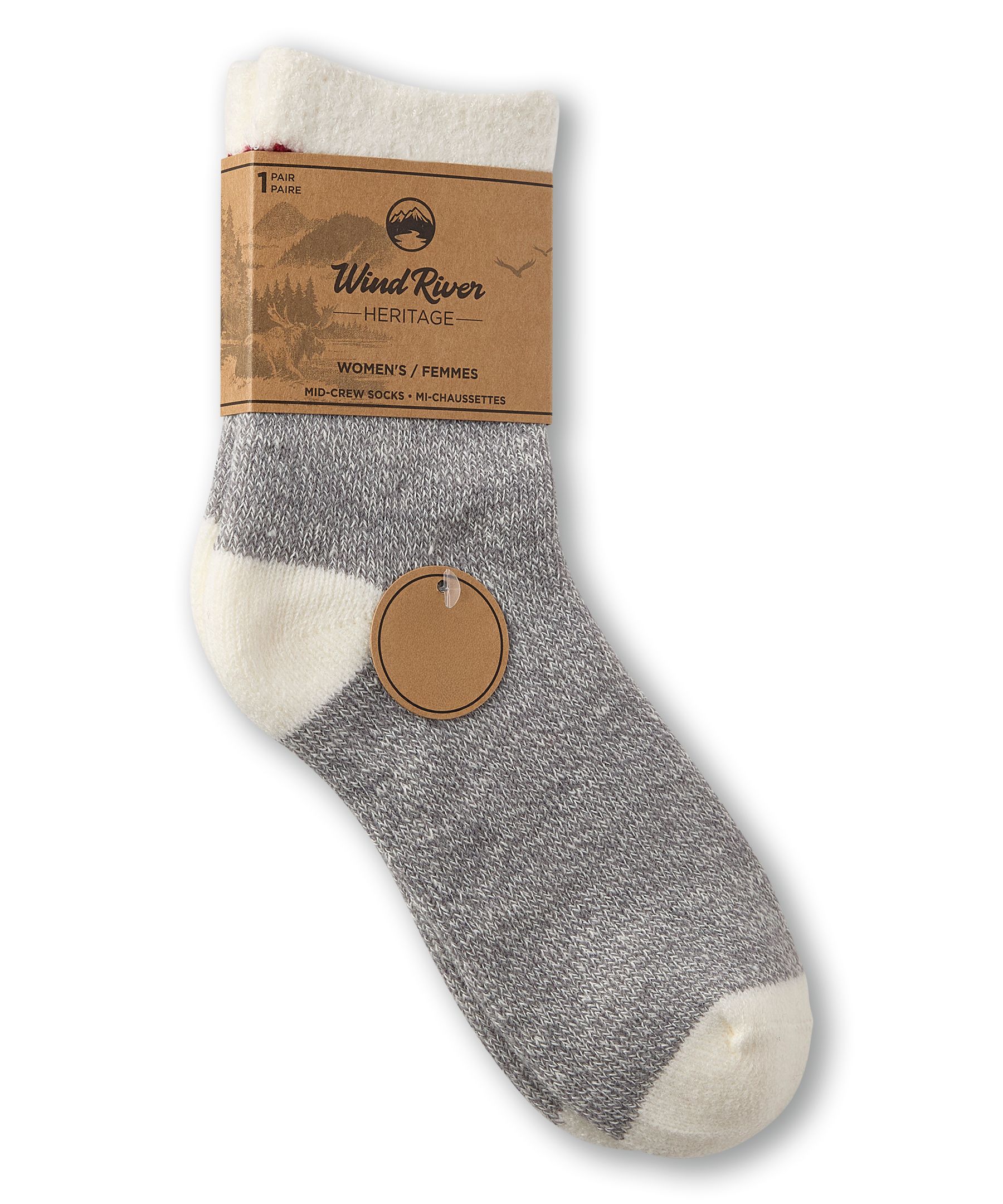 Chaussettes traditionnelles pour femmes, Heritage, WindRiver