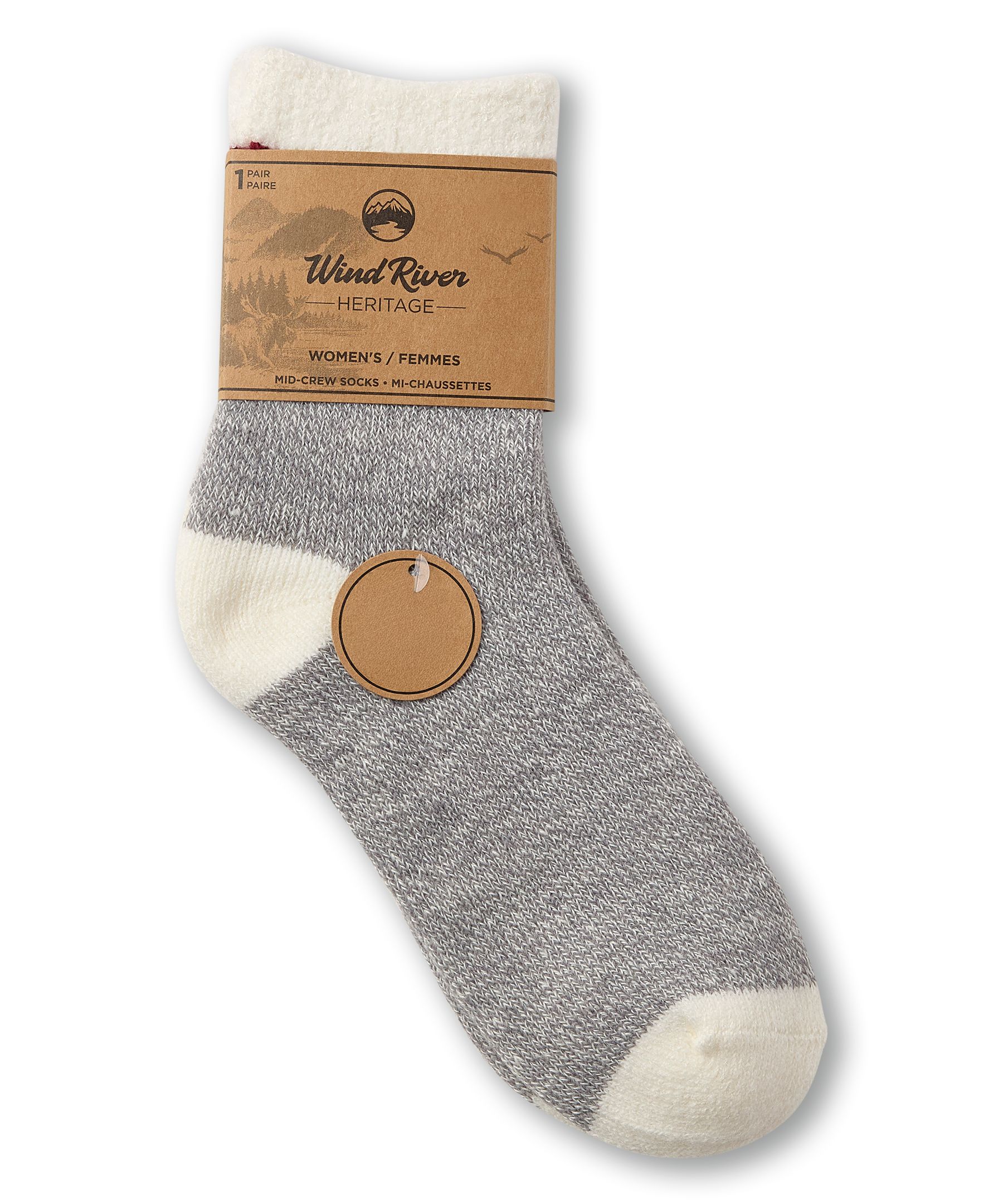 Chaussettes traditionnelles pour femmes, Heritage, WindRiver