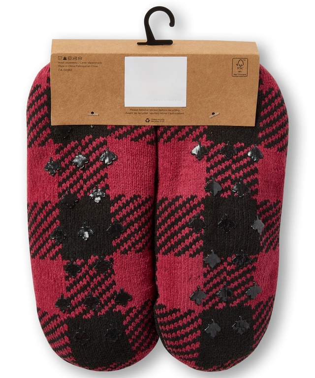Chaussons à carreaux pour femmes, Heritage, WindRiver