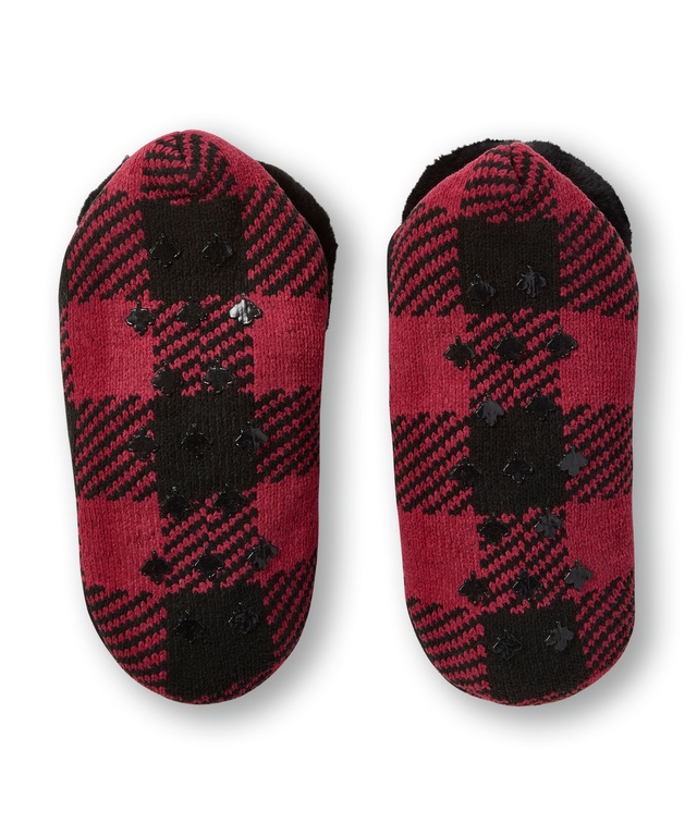 Chaussons à carreaux pour femmes, Heritage, WindRiver Front_Flat