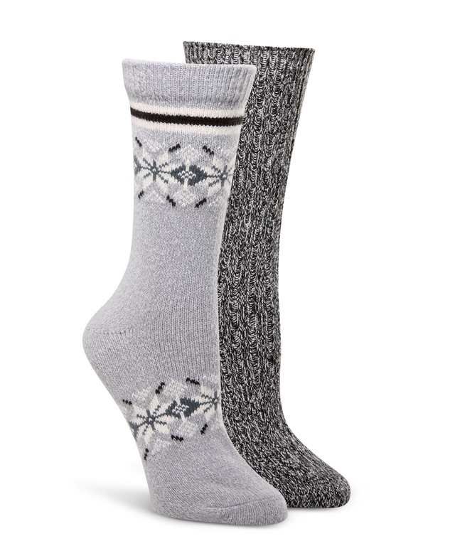 WindRiver Women's 2 pk Heritage Supersoft Socks