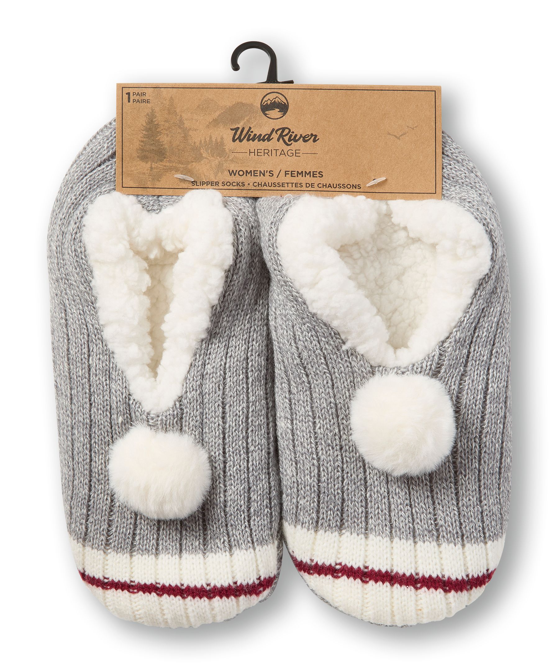 Chaussons à point de torsade pour femmes, Heritage, WindRiver