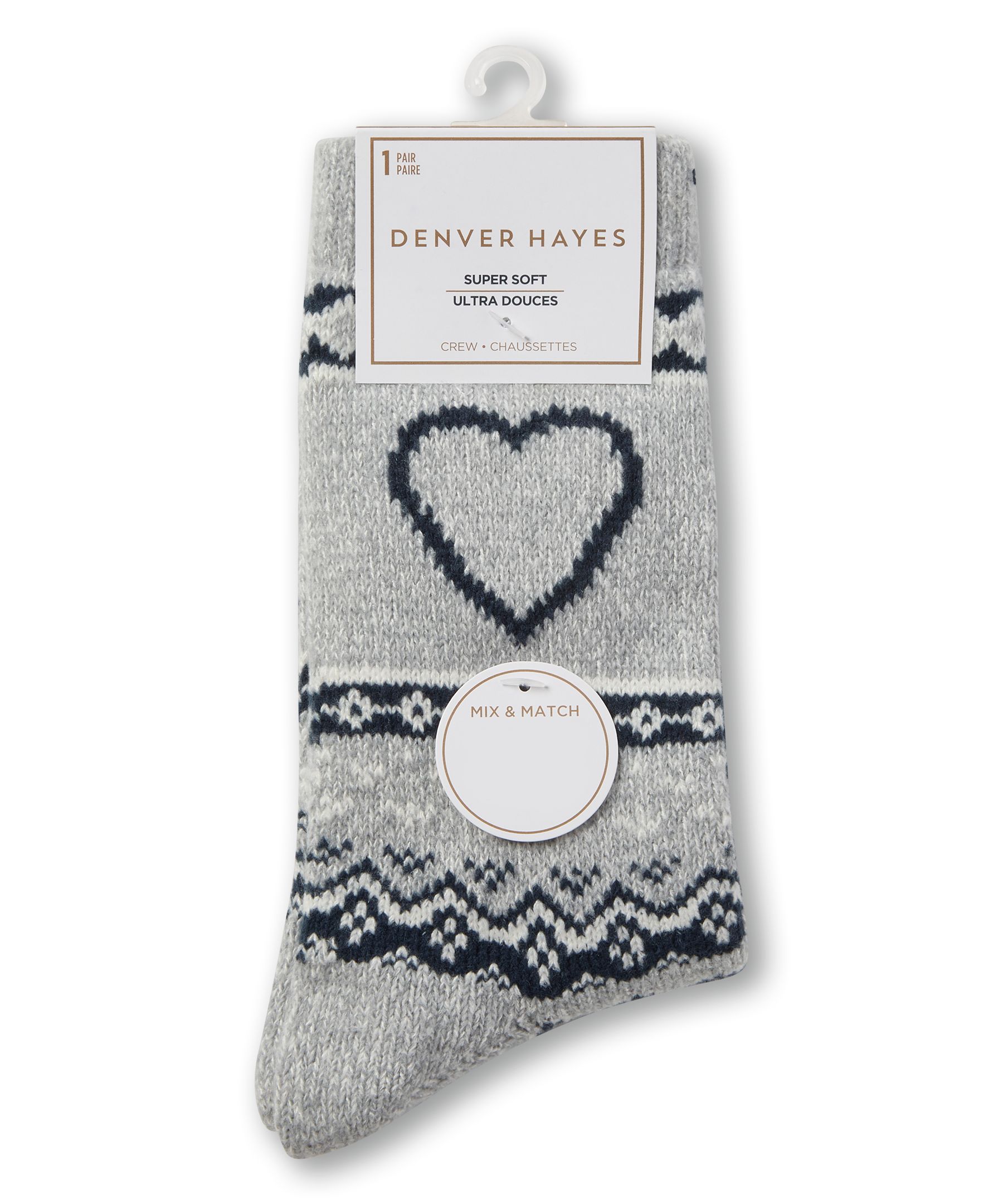Chaussettes basses ultradouces pour femmes, Denver Hayes