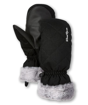 WindRiver Women's T-Max Insulation with Hyper-Dri Hyper Dri 3 Faux Fur Cuff Mittens