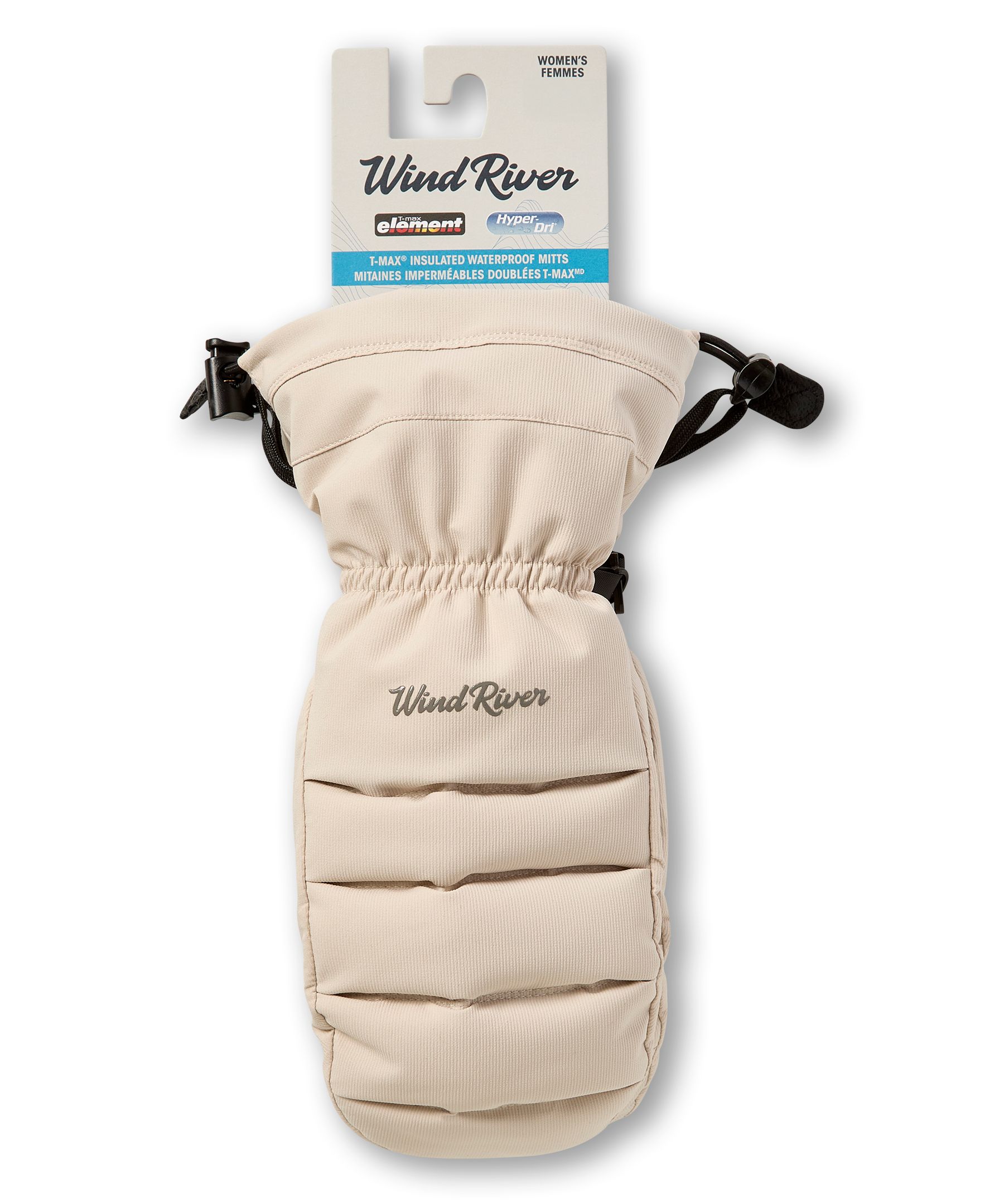 Mitaines étanches à l'eau pour femmes, T-Max Element, WindRiver