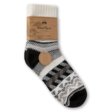 Chaussettes à rayures pour femmes, WindRiver Front_Angled_Right