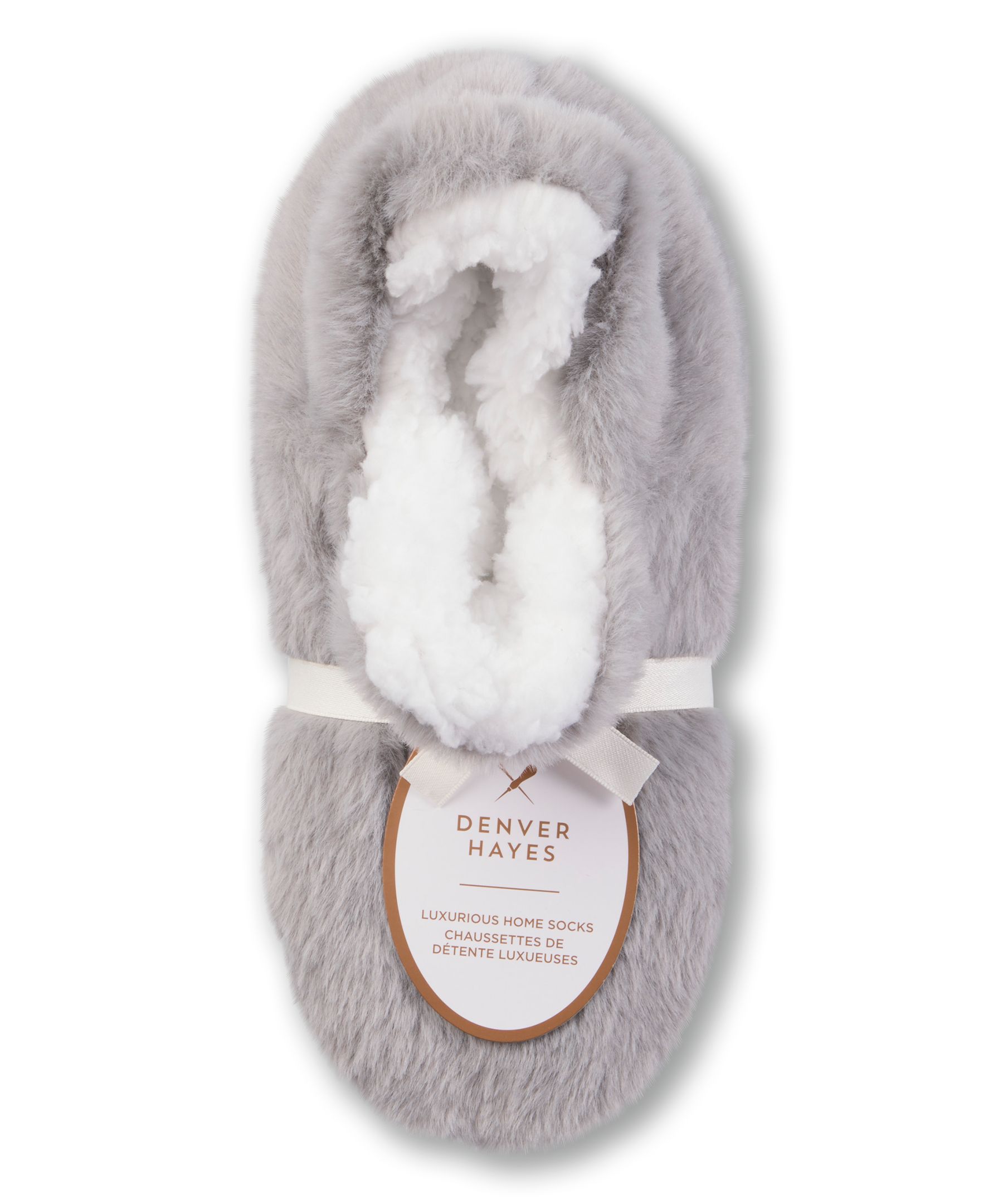 Chaussettes à point de torsade en fil pelucheux pour femmes, Denver Hayes