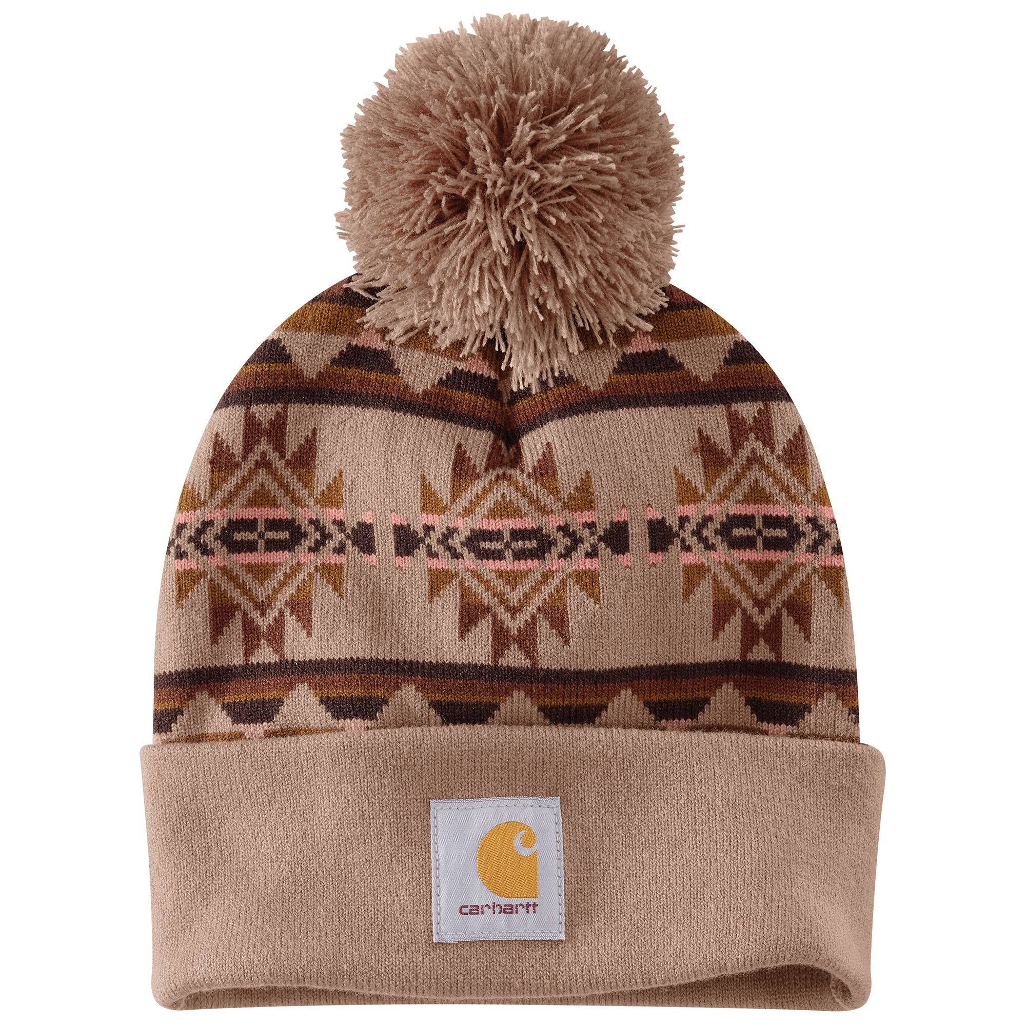Bonnet à revers en tricot côtelé pour femmes, Carhartt