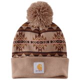 Bonnet à revers en tricot côtelé pour femmes, Carhartt Front_Flat