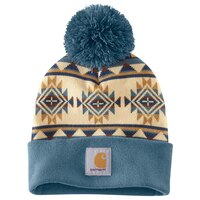 Carhartt Women's Rib Knit Cuffed Beanie Front_Flat