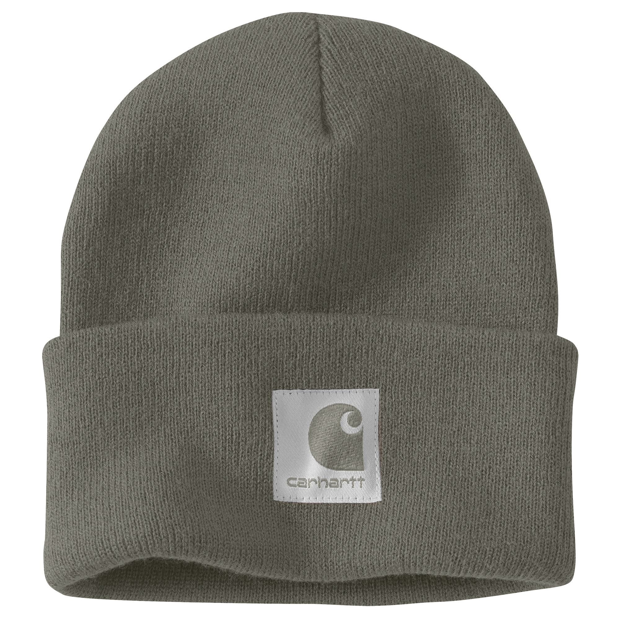 Bonnet à revers en tricot côtelé doublé en satin pour femmes, Carhartt