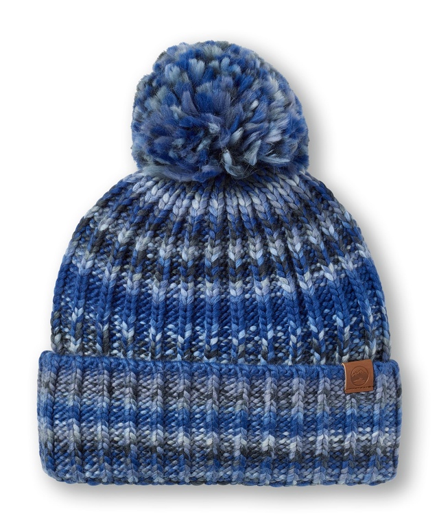 Tuque en tricot avec pompon pour femmes, Heritage, WindRiver