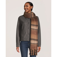 Denver Hayes Women's Cozy Oversize Scarf Front_Flat